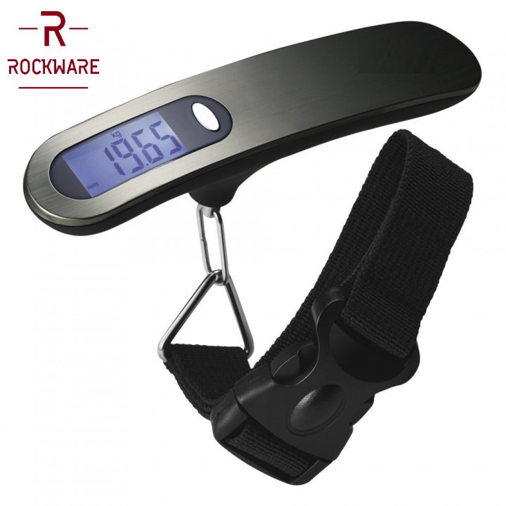 Original ROCKWARE RW-158 Metal Luggage Scale - Timbangan Koper 50 Kg