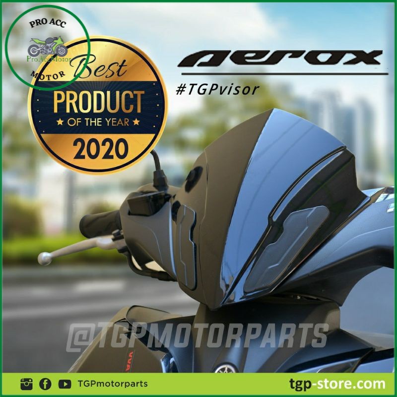 visor tameng depan yamaha AEROX connected 155 2020 2021 Murah