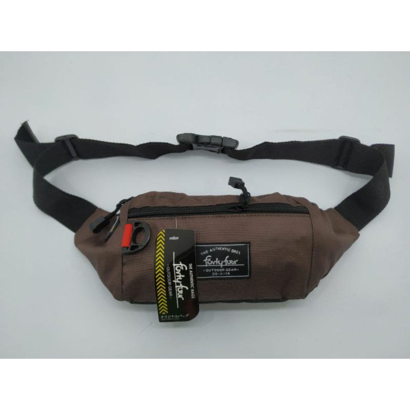 Tas Waist Bag Pria Fourty four Original produk