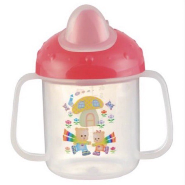 Ninio Non Spill Mushroom Training Cup - Gelas Minum Bayi Anti Tumpah