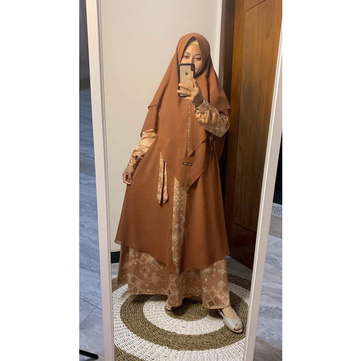 [ FREE GIFT ] GAMIS MEWAH KONDANGAN HIJAB KHIMAR SAFELA BY SS HIJAB READY SIAP KIRIM