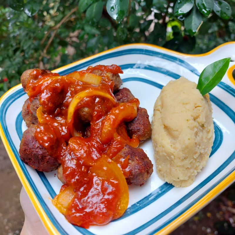 

swedia meatball ala ikea bola daging swedish meatball