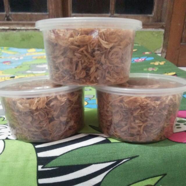 

Bawang goreng kriuk toples