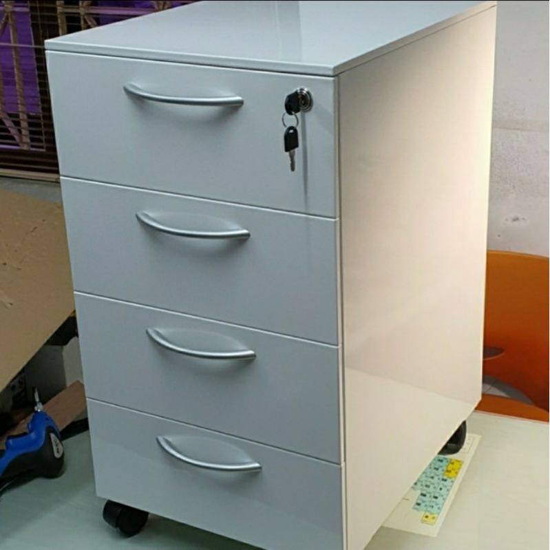 DRAWER CABINET LEMARI BESI ARSIP BESI SERBAGUNA SERBA GUNA 4 SUSUN  LEMARI BESI  4 LACI