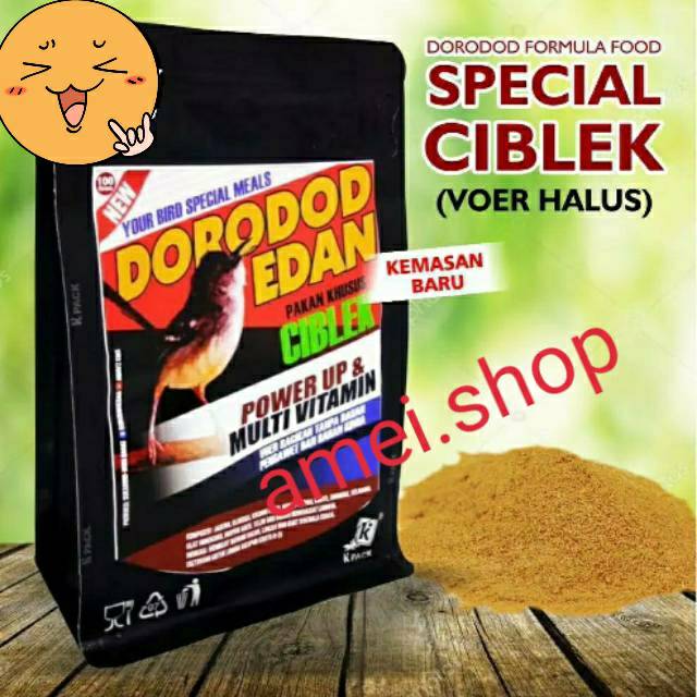 Pakan Dorodod Edan Ciblek Voer Halus