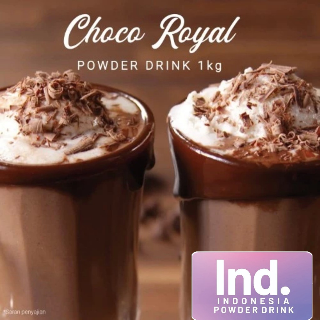

MINUMAN CAFE RASA ROYAL COKELAT BUBUK POWDER DRINKS PREMIUM RASA CHOCO KILOAN