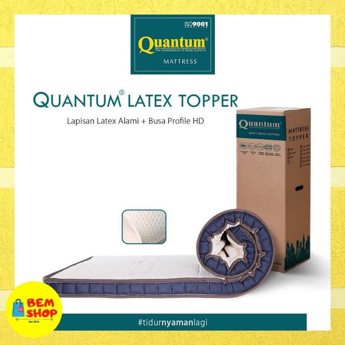 Fachriagro- Mattress Topper Latex Quantum 180X200 / Pelapis Kasur Springbed