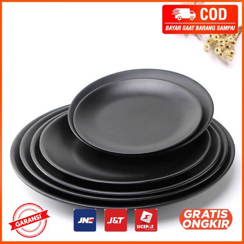 Piring Melamine Dish Plate Japanese Style 10 Inch - W7010