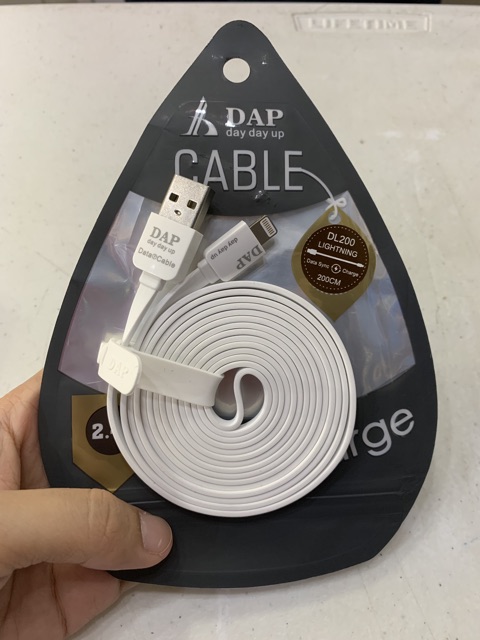 KABEL DATA LIGHTNING  DAP DL200 FAST CHARGING 2.4A