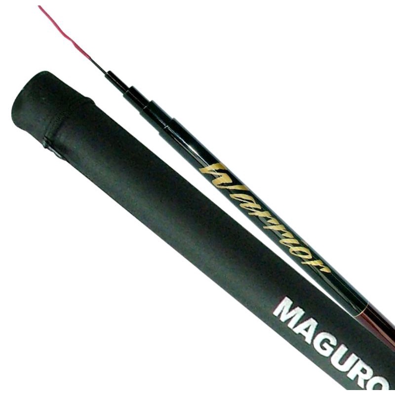 Joran Tegek Maguro WARRIOR | Tegek Carbon | Kaku | Ruas Panjang | Baronang