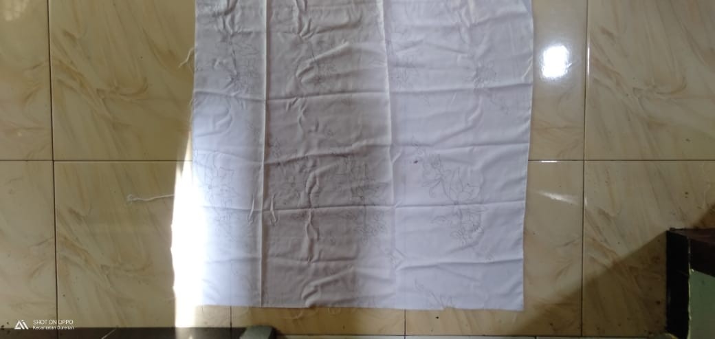 Kain Batik Solo Wayang Kode D517