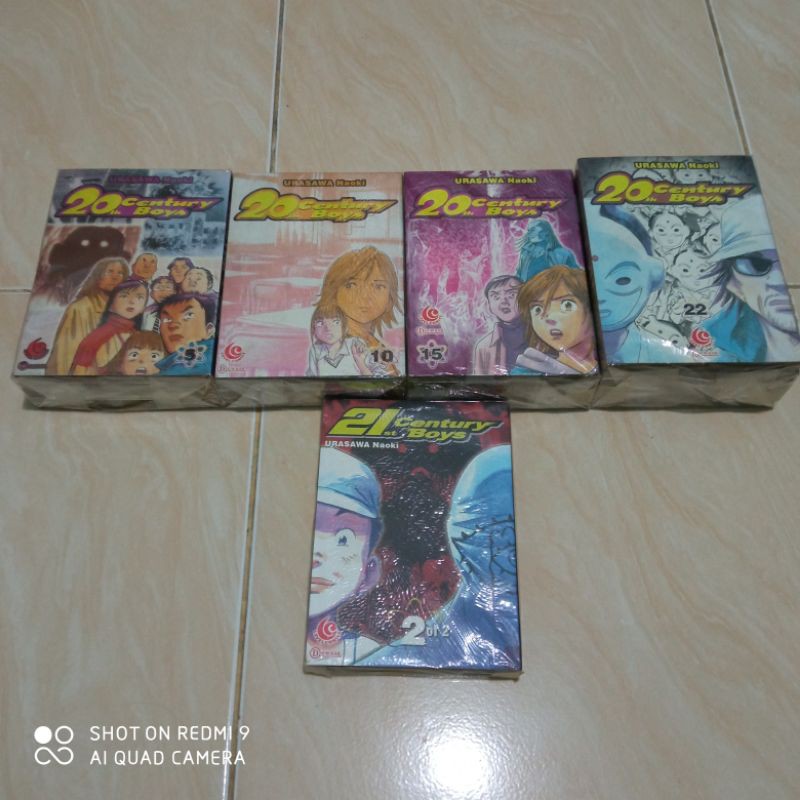 Komik 20th Century Boys + 21th Century Boys by Naoki Urasawa