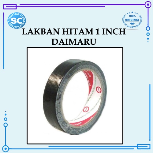 

Lakban Hitam 1 inch Daimaru