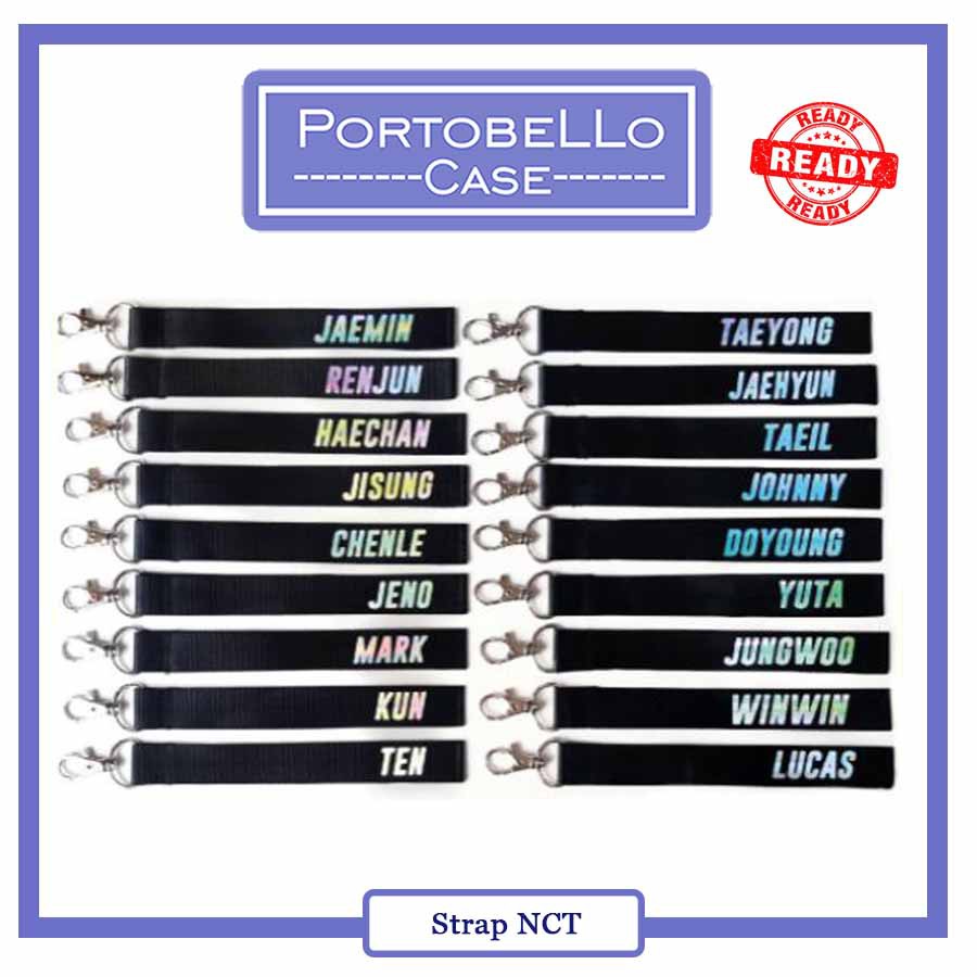 

[STRAP] Nct hologram Laser Dream lanyard