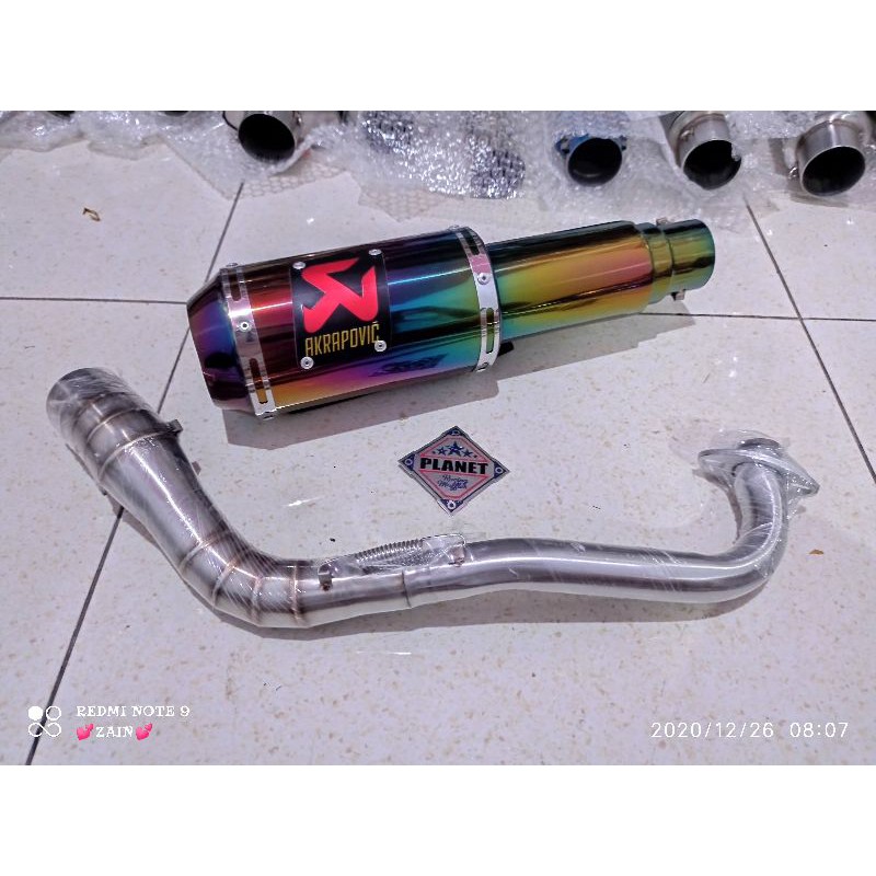 KNALPOT MIO J KNALPOT RACING MIO SPORTY MIO M3 MIO Z MIO SOUL GT MIO GT KNALPOT AKRAPOVIC PELANGI