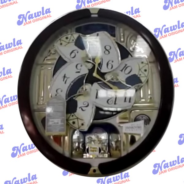 Seiko Wall Clock QXM901 Hi-Fi Melodies in Motion | Jam Dinding QXM901