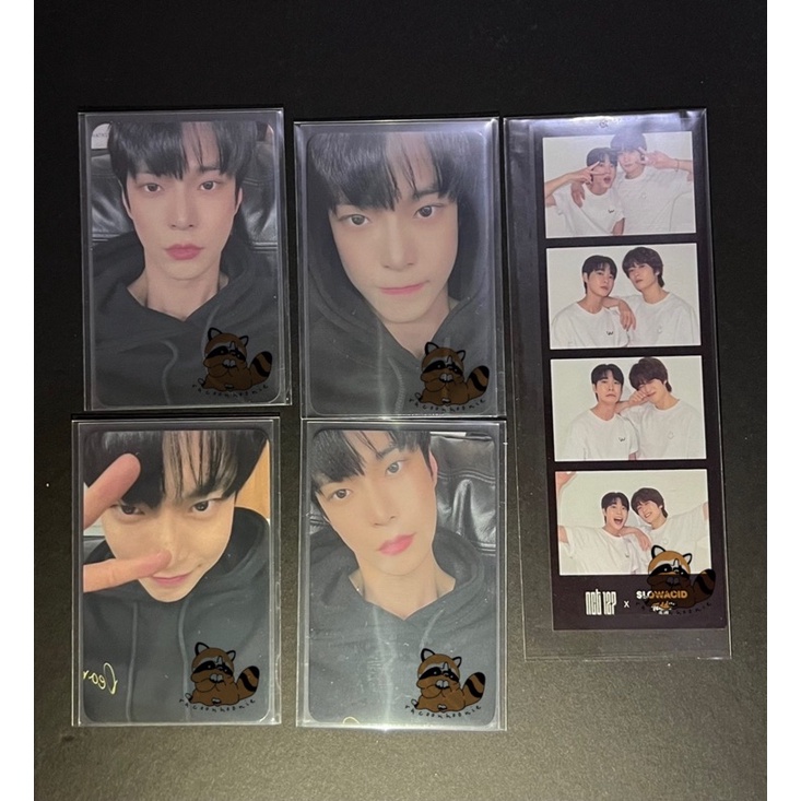 pc photocard doyoung slowacid hoodie dear my dear + photostrip dojae jaehyun set favorite things