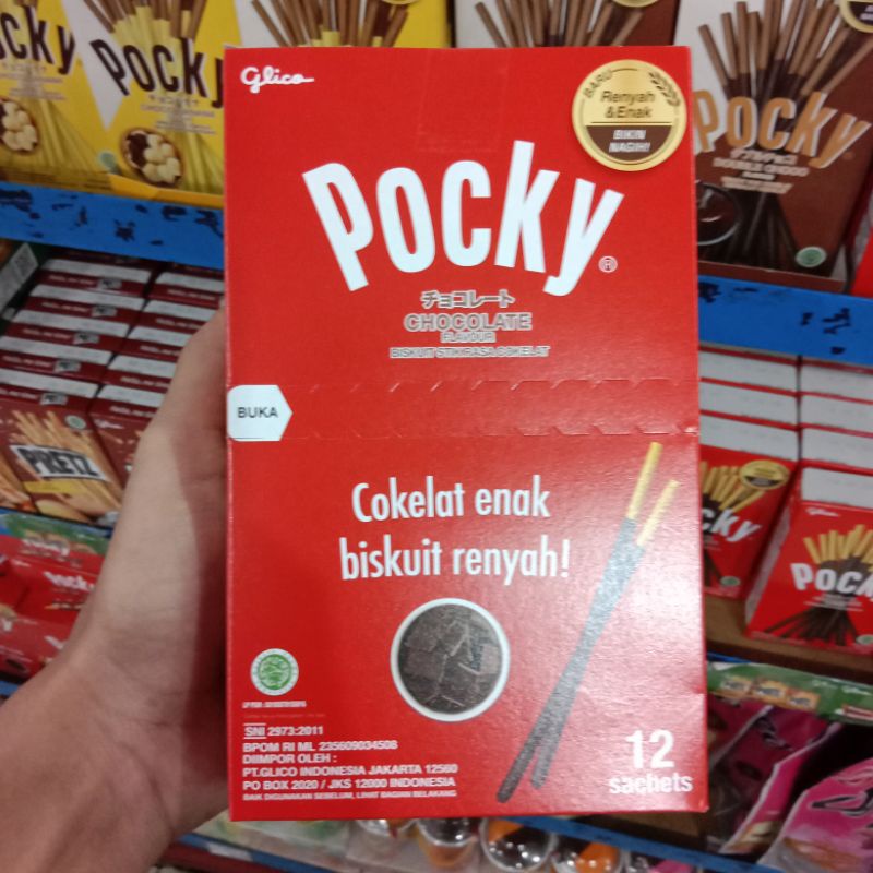 

Yummer l Snack camilan Pocky chocolate 12 pack