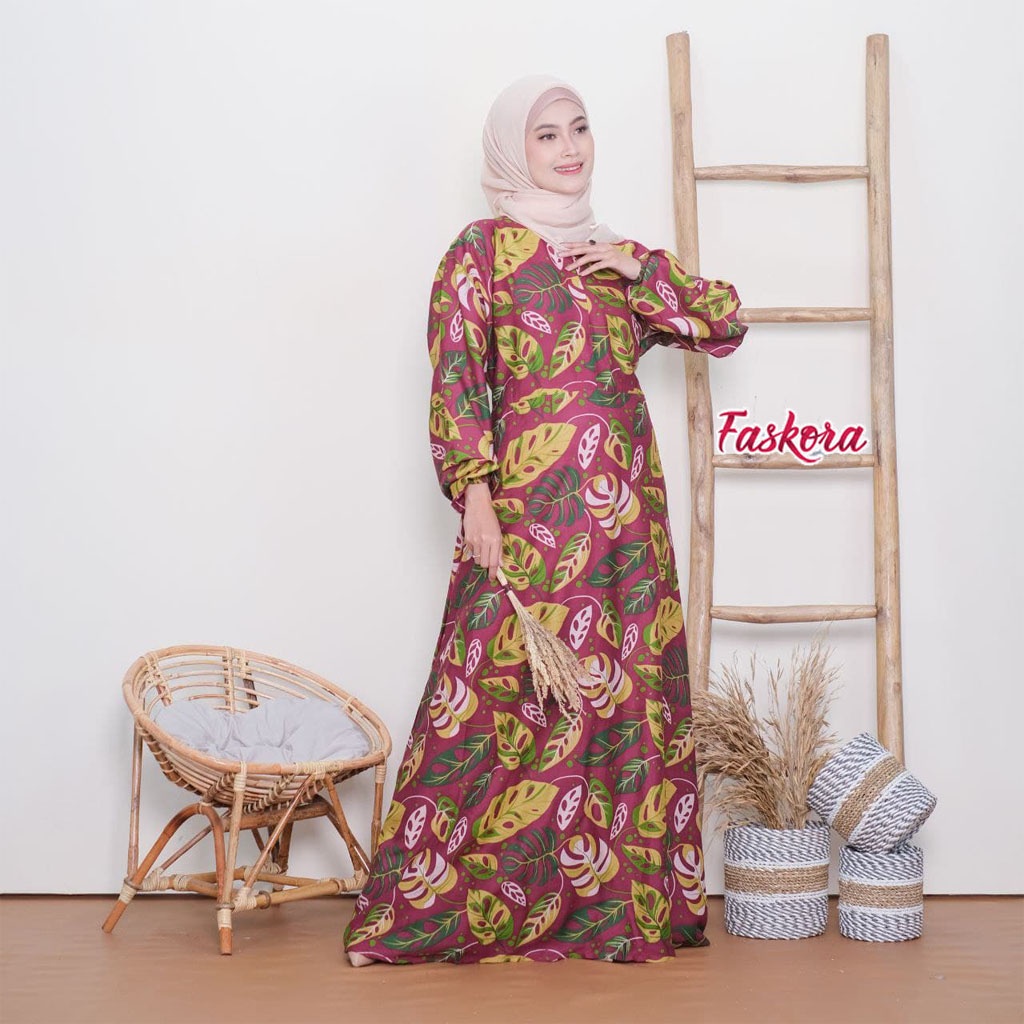 Gamis Syari Terbaru 2021 Ori / Gamis Janda Bolong Jumbo Rayon / Gamis Jumbo Murah Terbaru