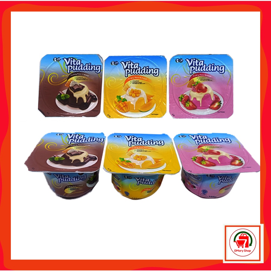 

Vita Puding Rasa Cokelat Mangga Stoberi 105Gram