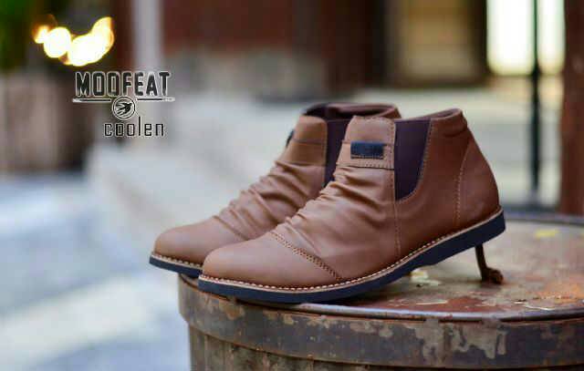 BEST PRODUCT - Sepatu Pria Original Moofeat Boots Slip On