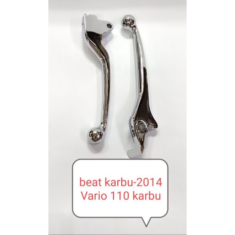 HANDLE/HANDEL REM VARIASI CROME CRUM BEAT KARBU VARIO 110 KARBU PNP