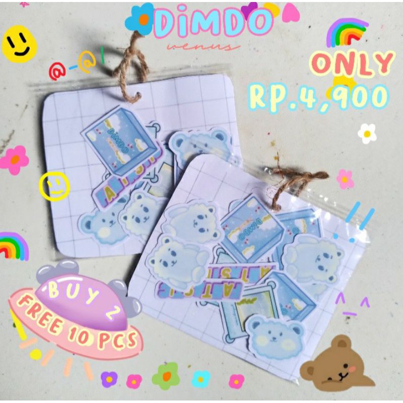 

Stikergayakorea[Buy2Free10pcs]Dimdostikerset