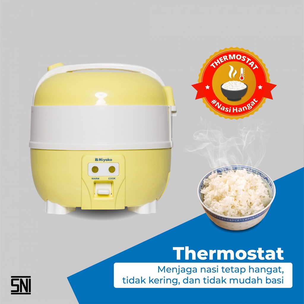 Magicom Listrik 1 Liter Miyako MCM-610