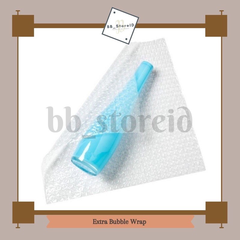 

(WAJIB) EXTRA BUBBLE WRAP Tambahan Bubble Wrap