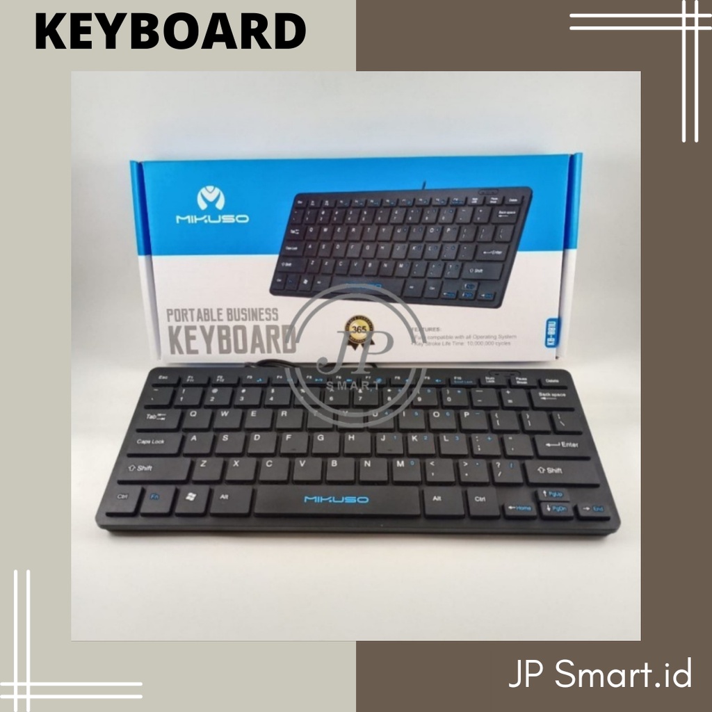 Mini Keyboard Mikuso KB001U KB-001U pengganti Nisuta
