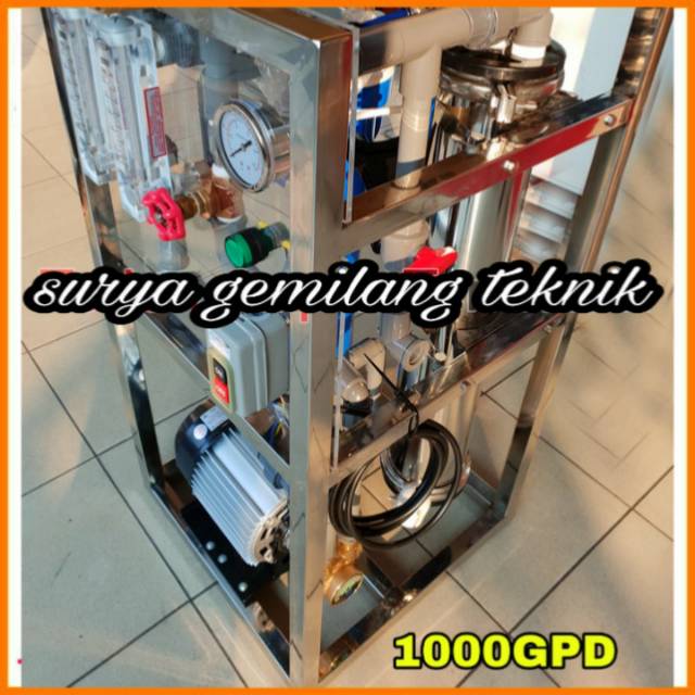 Mesin RO Reverse Osmosis 1000 GPD Mesin RO 1000 GPD Autometic