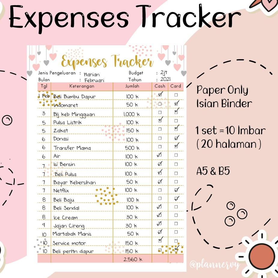 

✅HAPPY SHOPPING❤ UANG PLANNER CATATAN CASHFLOW HARIAN harga bersaing