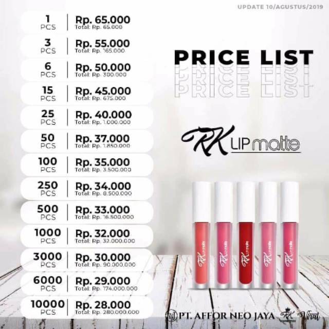 Rk lipcream BPOM KOSMETIK VIRAL