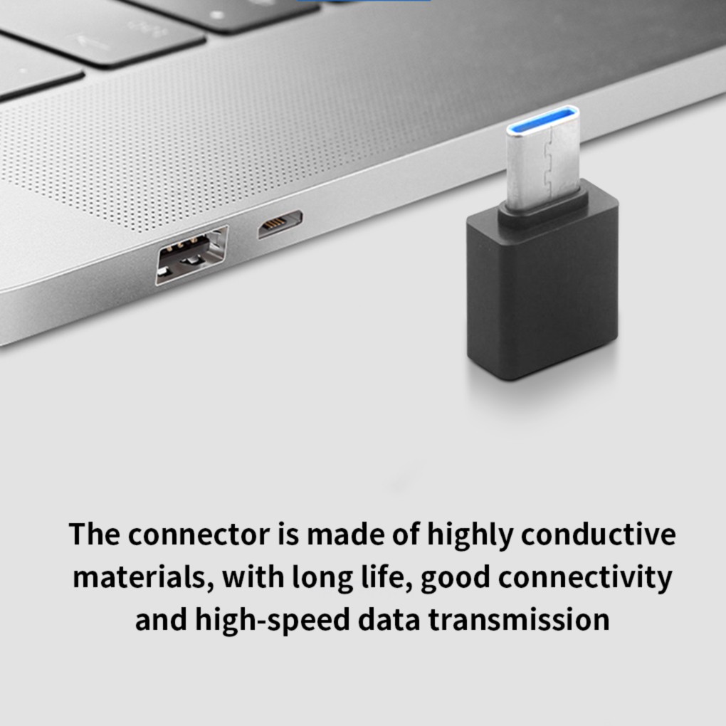 Type-c to USB Adapter Mobile Phone Mini Type-c Converter Fast Data Transmission OTG Adapter 10pcs huiteni