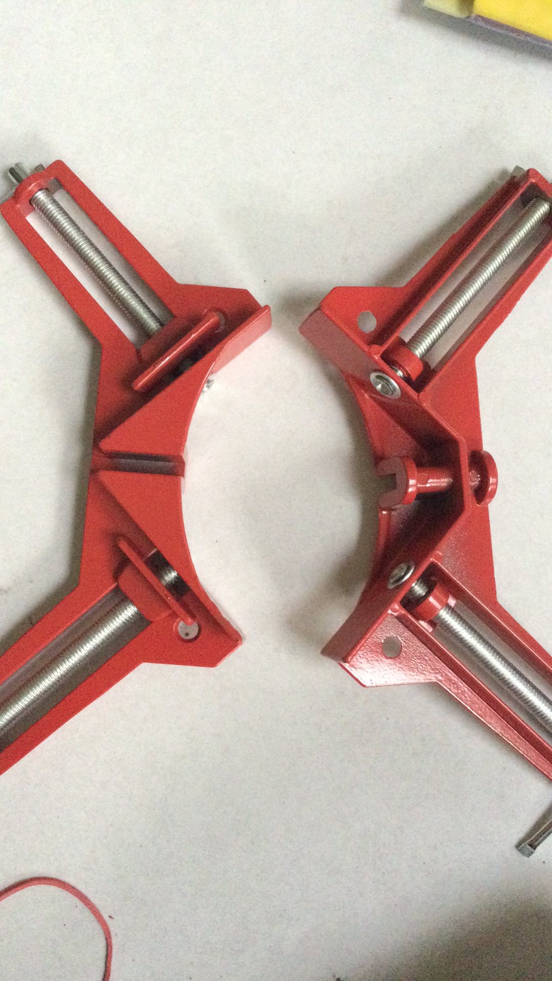 Clamp Corner Catok Mitre Siku Sudut 3 Inch Klem Sudut Rrt / Catok Pojok Merah