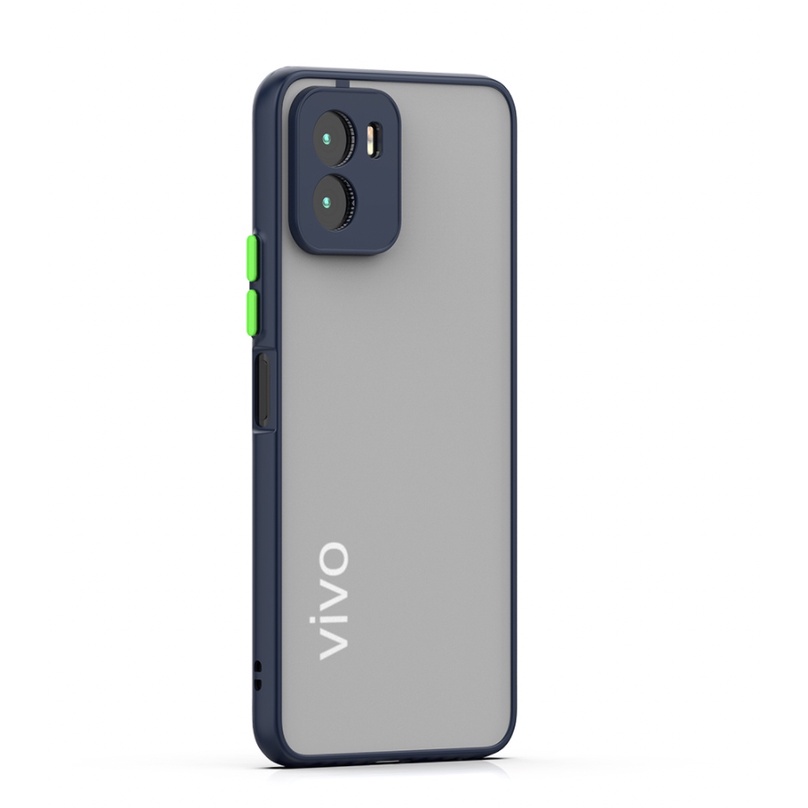 Case Dove Vivo Y15s Frosted camera case cover