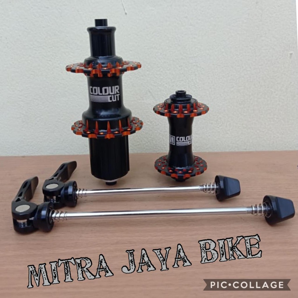 Hub FreeHub Nautilus 32H COLOUR CUT V-BRAKE Jangkrik