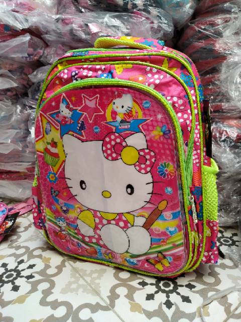 TAS ANAK CEWE IMPORT 3 KARAKTER