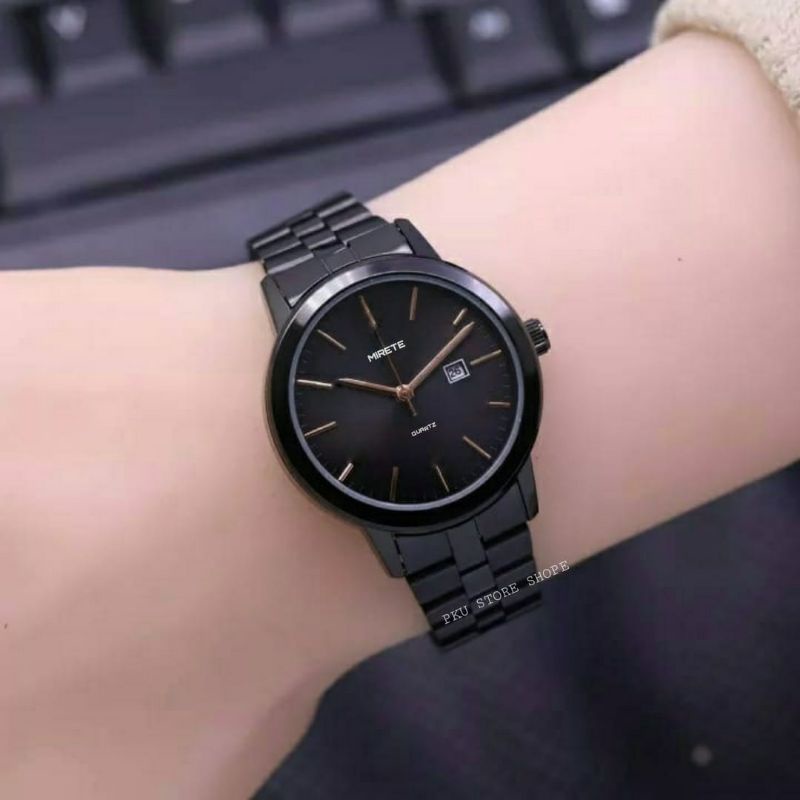 JAM TANGAN WANITA TERBARU ✅ FITUR TANGGALJAM TANGAN CEWEK/WANITA ANTI AIR BESST SELLER MODEL SIMPLE ELEGAN JAM TANGAN WANITA MURAH BERKUALITAS MIRETE ORIGINAL JAM TANGAN CEWWK