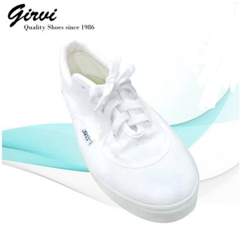 Jual Sepatu Girvi Jass Putih Sepatu Putih Sepatu Perawat Sepatu Putih