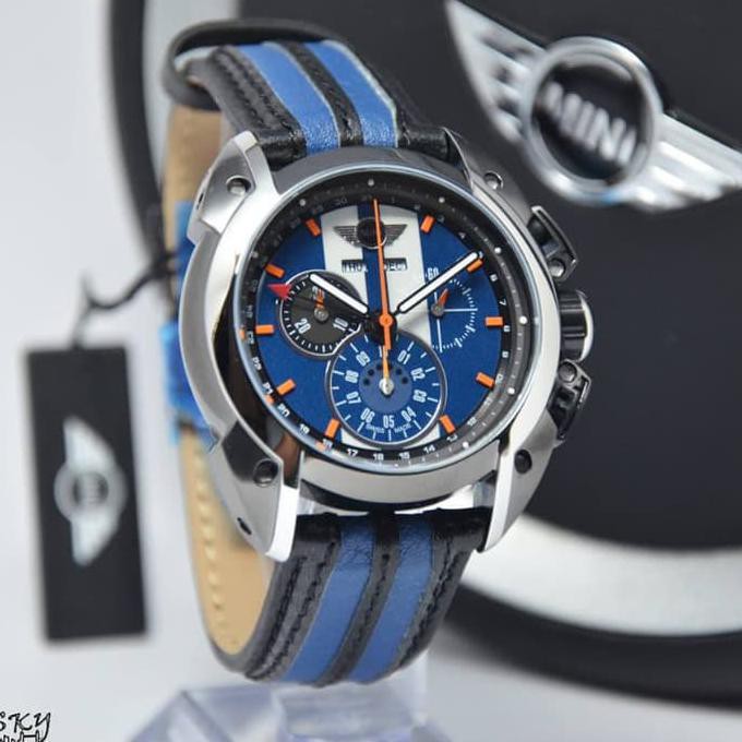 NOTED TERLARIS TERBARU JAM MINI COOPER TERBARU ORIGINAL SPORTY | JAM MINI COOPER PRIA 