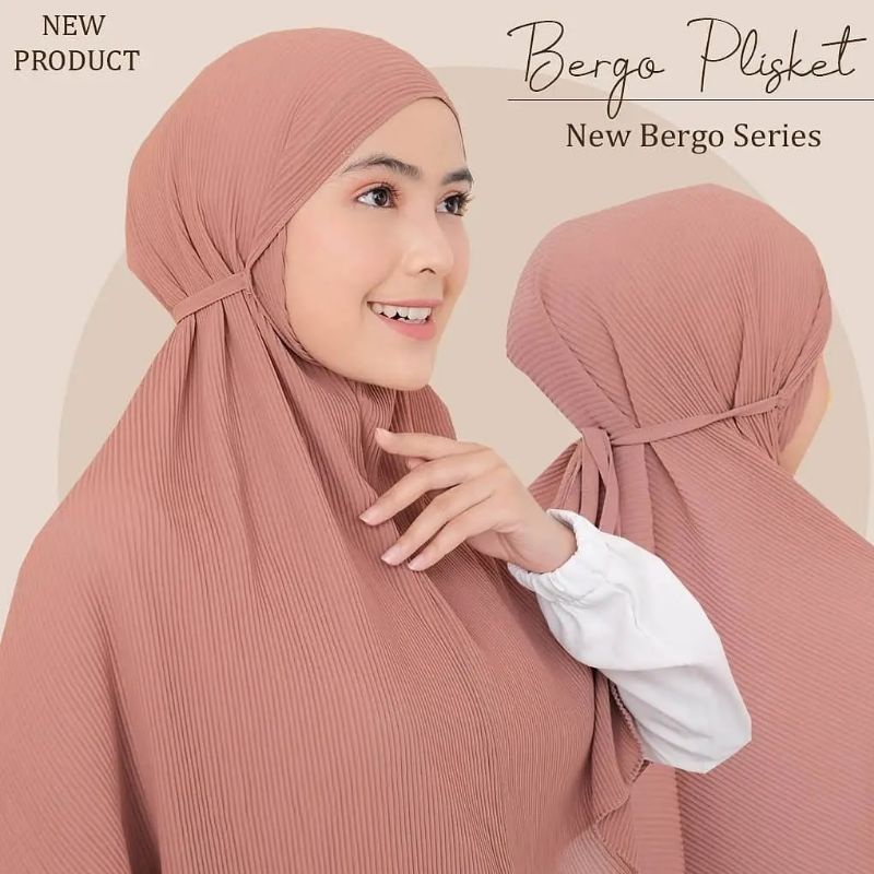 Bergo maryam plisket | bergo plisket | bergo maryam tali