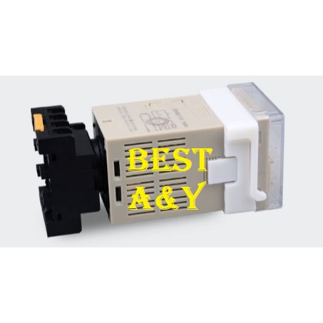 DH48J DH48J-11A 220V Digital Display Counter Relay Dual Signal Input 11 Pin