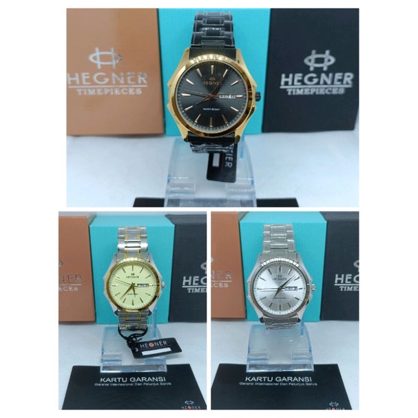 JAM TANGAN PRIA HEGNER HW 8001 / HW 8001 GARANSI RESMI ORIGINAL