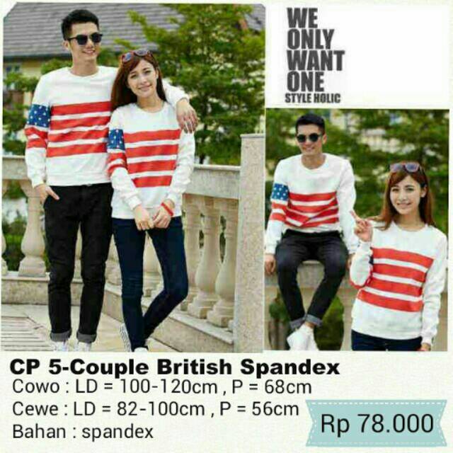 CP 5 couple british spandex