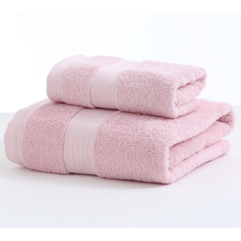 Handuk Mandi Dewasa Tebal Handuk Hotel Super Soft Halus Lembut Polos Pink Peach COTTON Bamboo Termurah Terlaris