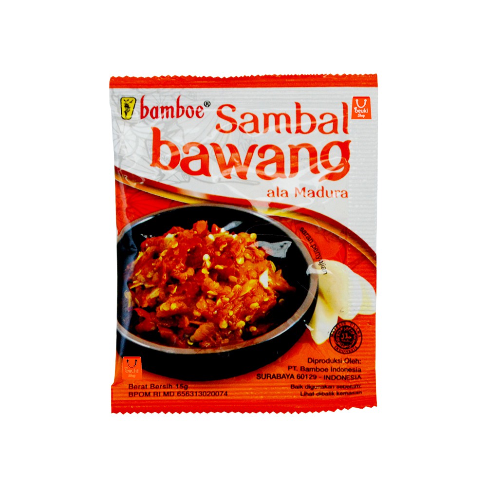 

ECER Bamboe Sambal Bawang Ala Madura Khas Nusantara - 15gr