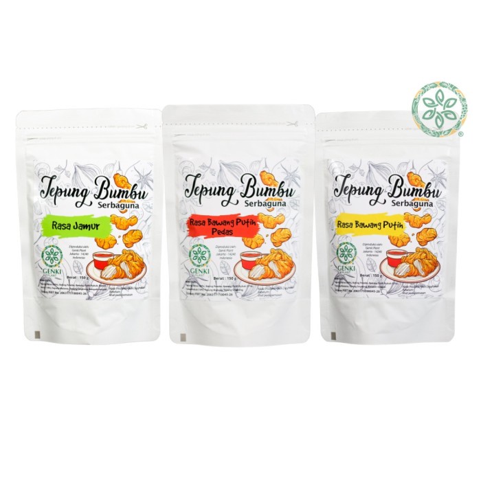 

gtg2011bb Tepung Bumbu Serbaguna (Garlic Flavour) - 150 G Da01D100