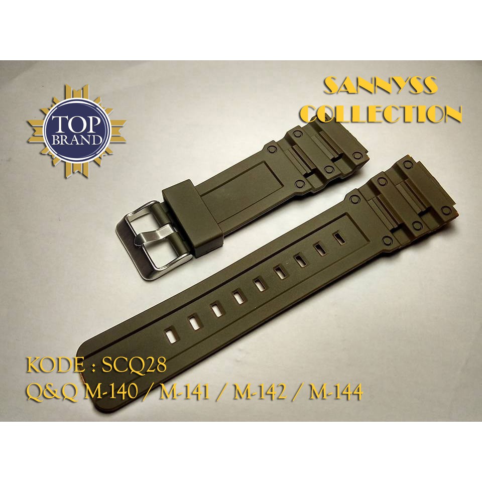 STRAP TALI JAM Q&Q QNQ QQ M-141 - M 141 - M141 HIJAU ARMY
