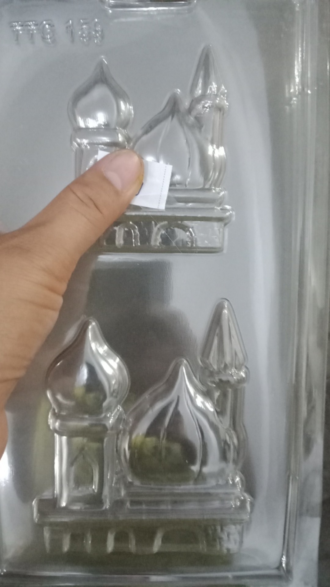 Cetakan Cokelat/puding Model Masjid / Ttc 159